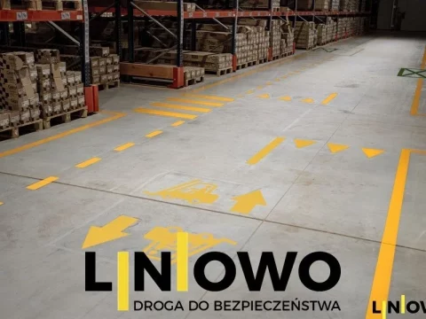 Oznakowanie – hale magazynowe – realizacja 34