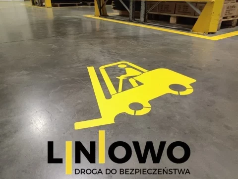 Oznakowanie – hale magazynowe – realizacja 21