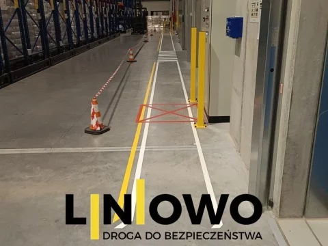 Oznakowanie – hale magazynowe – realizacja 9