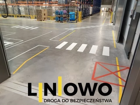 Oznakowanie – hale magazynowe – realizacja 11