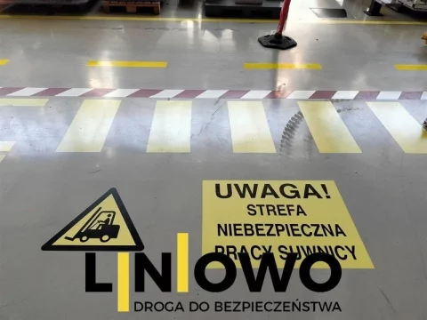 Oznakowanie – hale produkcyjne – realizacja 10
