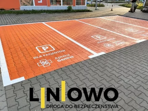 Oznakowanie – parkingi – realizacja 8