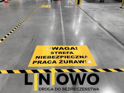 Oznakowanie – hale produkcyjne – realizacja 6